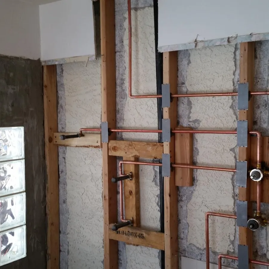 Copper pipe installation for Burst Pipe Repair in Brownsville